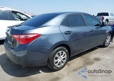 2017 Toyota Corolla L из США, поврежденный, VIN 5YFBURHE9HP592288